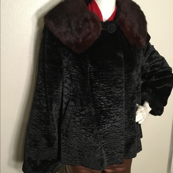 VINTAGE UNION MADE LUXURY  FUR COAT MADE IN THE USA - Picture 5 of 9